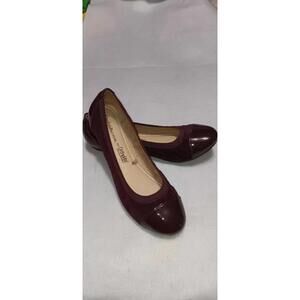 Croft & Barrow Ballerina Flats With Ortholite Comfort Size 7 1/2 Purple Velveety